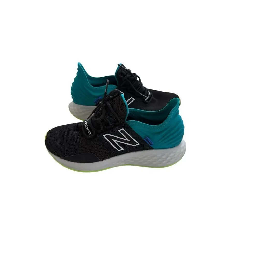 New Balance Mens Black Blue MR0AVCB Fresh Foam Roav Running Sneakers Size 9